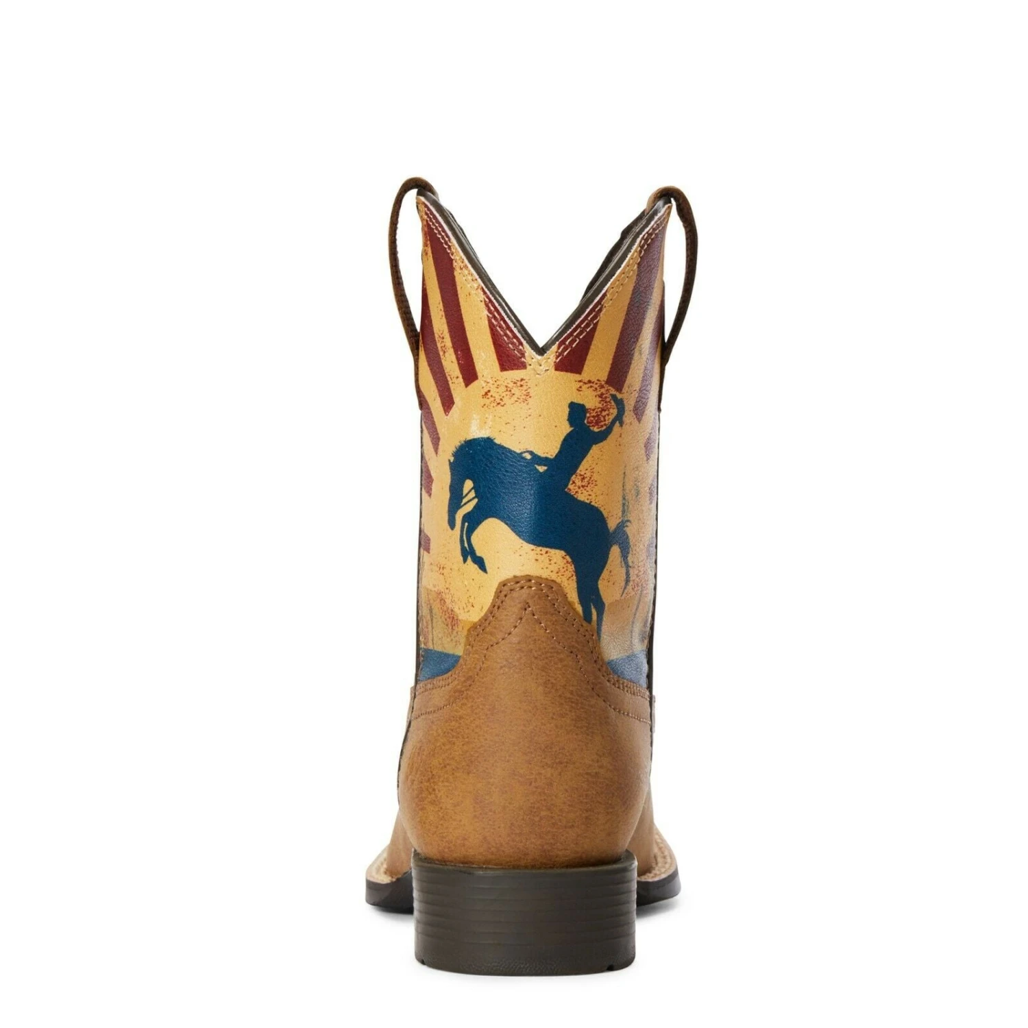 Ariat® Children's Dinero Tan & Sunset Scene Western Boots 10034063 7 Ariat® Children's Dinero Tan & Sunset Scene Western Boots 10034063 - Image 5