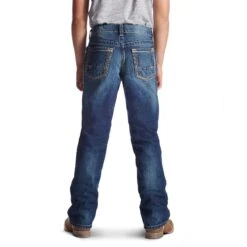 Ariat® Boy's B5 Slim Boundary Stackable Straight Leg Jeans 10018338