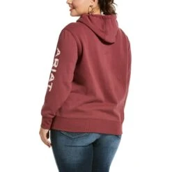 Ariat® Ladies R.E.A.L Arm Logo Fig Galaxy Hoodie 10033546 -Ariat Shoes Shop 57 a9d50050 cc08 47f6 8cf9 35aa6b0976e9