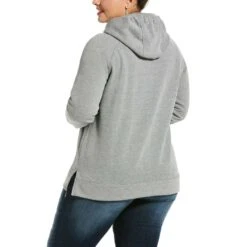 Ariat® Ladies REAL Serape Logo Heather Grey Hoodie 10032854 -Ariat Shoes Shop 57 bfbbb4e2 fba0 4a11 a707 b678afad6968