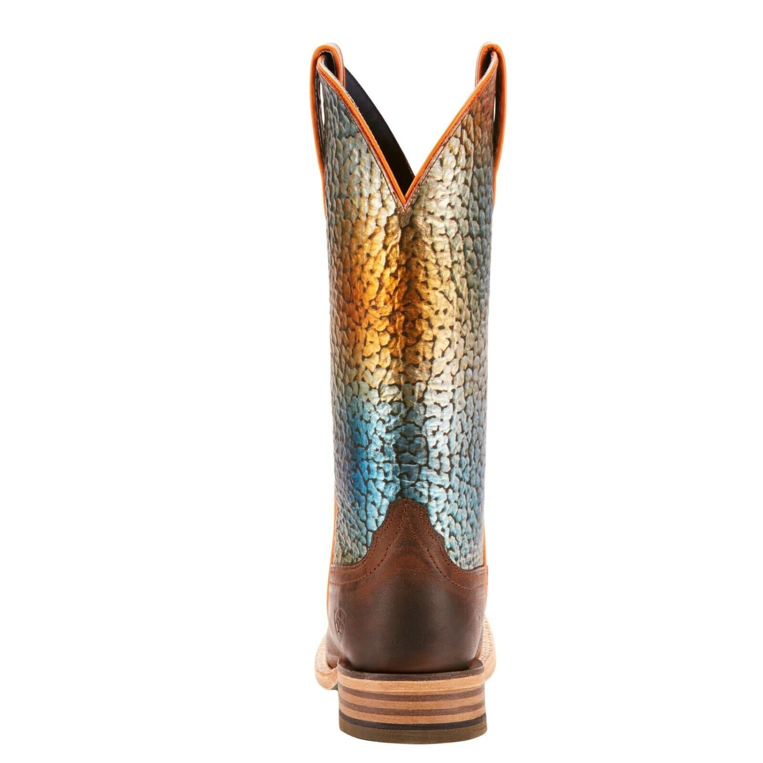 Ariat Ladies Tobacco Toffee & Rainbow Fish Gringa Boot 10025054 6 Ariat Ladies Tobacco Toffee & Rainbow Fish Gringa Boot 10025054 - Image 4