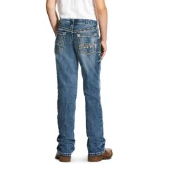 Ariat® Boy's B4 Coltrane Durango Relaxed Fit Boot Cut Jeans 10021160