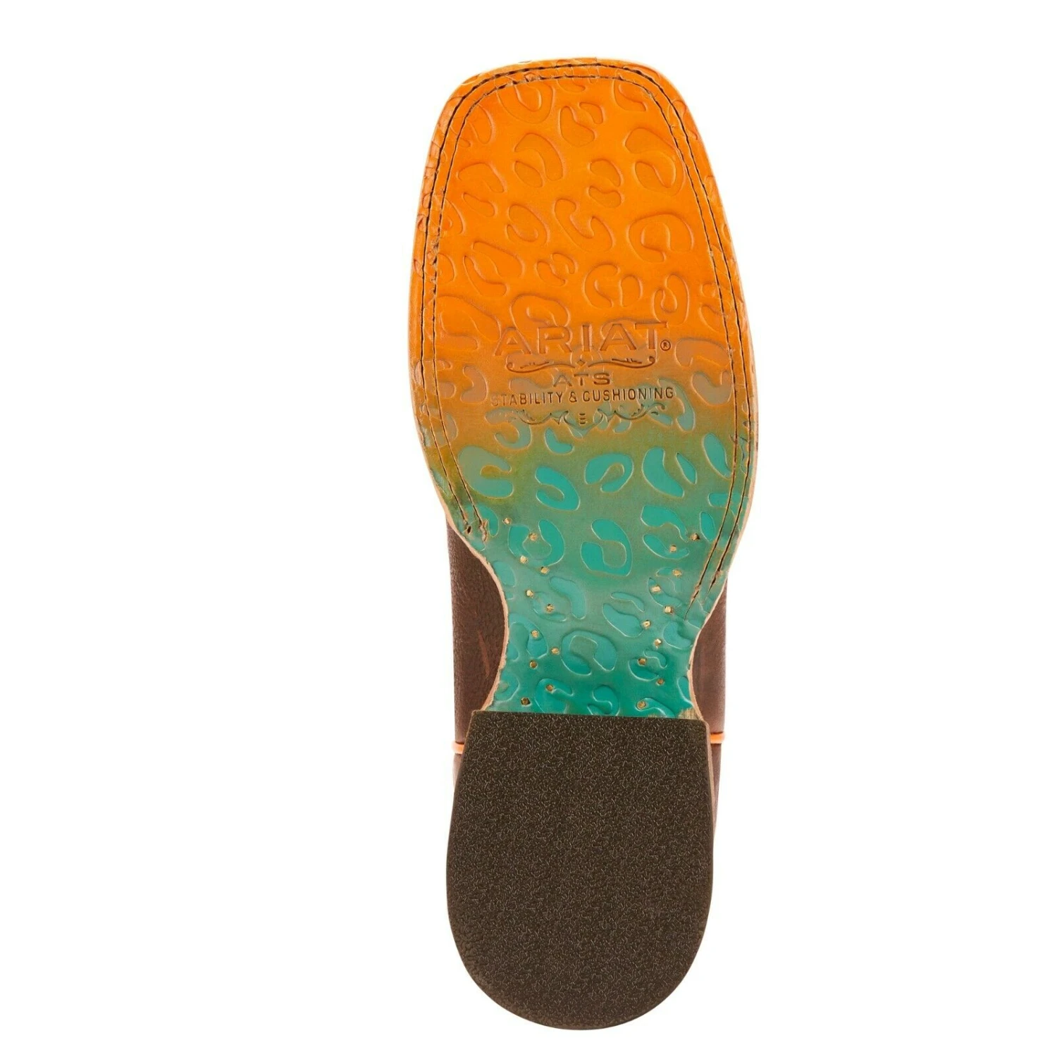 Ariat Ladies Tobacco Toffee & Rainbow Fish Gringa Boot 10025054 7 Ariat Ladies Tobacco Toffee & Rainbow Fish Gringa Boot 10025054 - Image 5