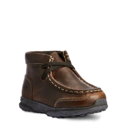 Ariat Toddler Lil' Stomper Brown Garrison Spitfire Shoes A443000202