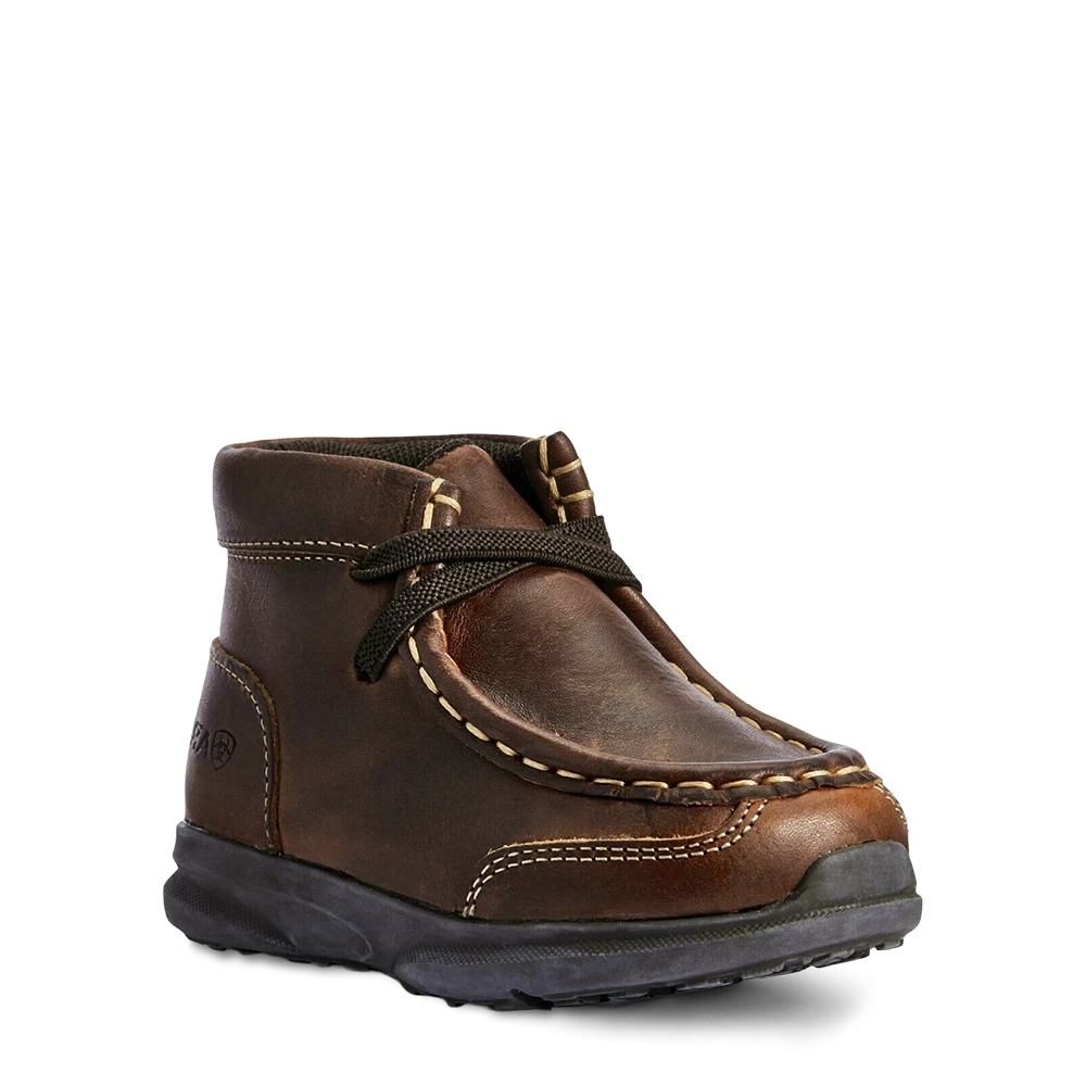Ariat Toddler Lil' Stomper Brown Garrison Spitfire Shoes A443000202 3 Ariat Toddler Lil' Stomper Brown Garrison Spitfire Shoes A443000202