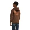 Ariat® Youth Boy's Patriot 2.0 Tan & Dark Brown Sweatshirt 10037002 -Ariat Shoes Shop F21 BYS WEST 10037002 back