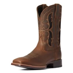 Ariat Men's Dash VentTEK Ultra Distressed Brown Boot 10038261 -Ariat Shoes Shop F21 MNS WEST 10038261 3 4 front