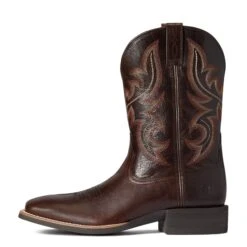 Ariat Men's Sport Cow Country Cusco Brown Boot 10038362 -Ariat Shoes Shop F21 MNS WEST 10038362 side