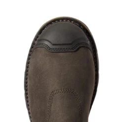 Ariat Men's Stump Jumper Pull-On Composite Toe Coffee Boots 10038282 -Ariat Shoes Shop F21 MNS WORK 10038282 toe