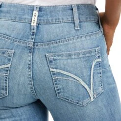 Ariat Ladies R.E.A.L.™ Perfect Rise Karen Straight Leg Jeans 10037686 -Ariat Shoes Shop F21 WEST WMS 10037686 detail01