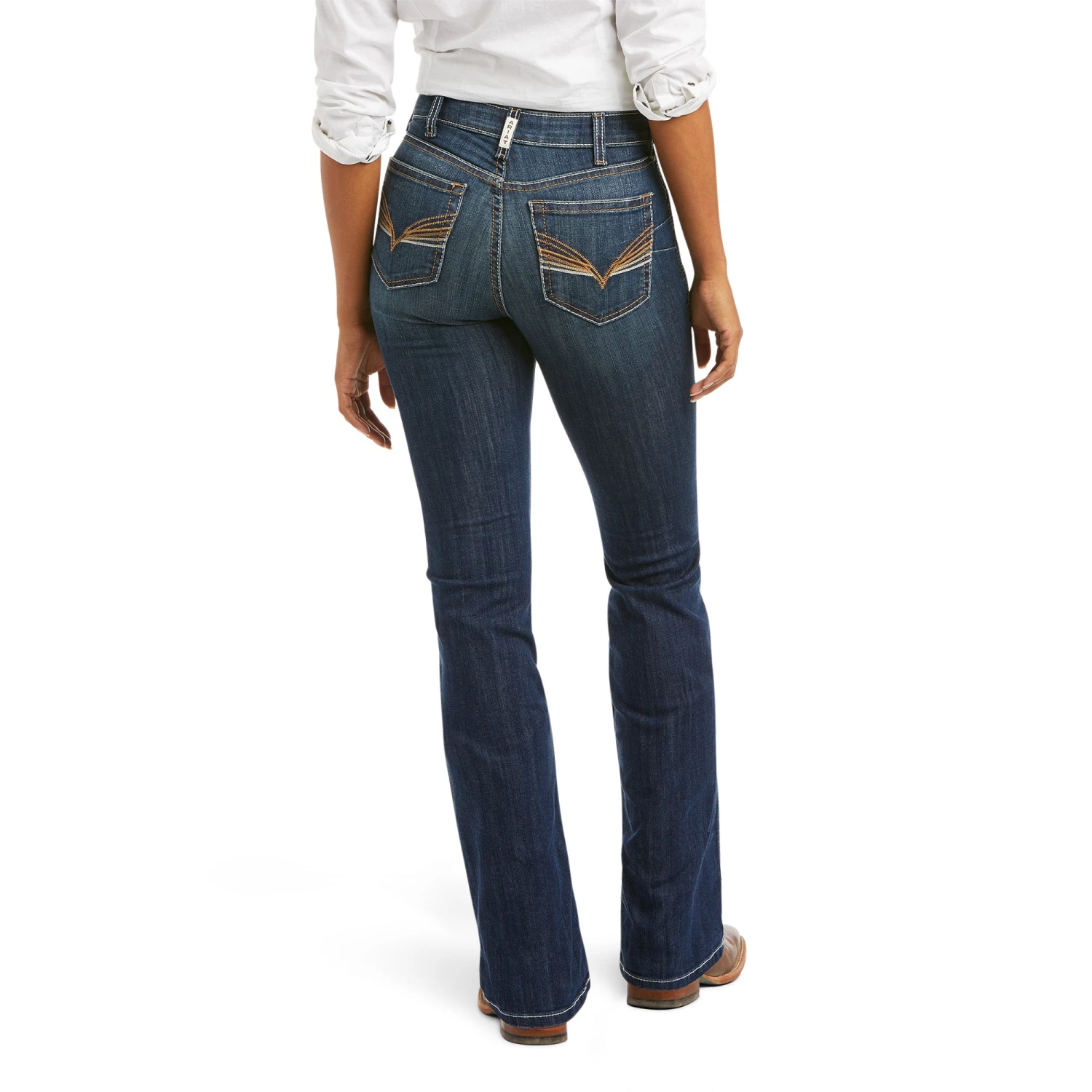 Ariat® Ladies R.E.A.L.™ Katrina High Rise Boot Cut Jeans 10037688 3 Ariat® Ladies R.E.A.L.™ Katrina High Rise Boot Cut Jeans 10037688