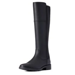 Ariat Ladies Sutton II Waterproof Black Tall Boots 10038289 -Ariat Shoes Shop F21 WMS ENGL 10038289 3 4 front