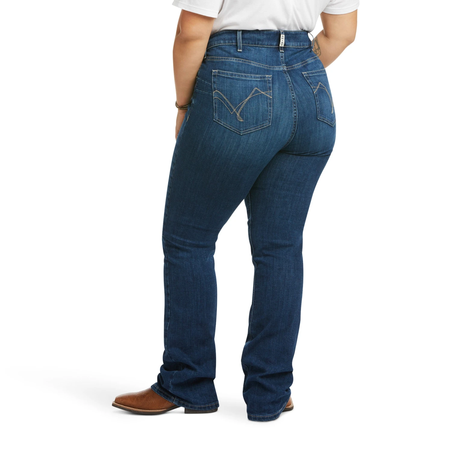 Ariat® R.E.A.L.™ Perfect Rise Abby Straight Leg Jeans 10036814 4 Ariat® R.E.A.L.™ Perfect Rise Abby Straight Leg Jeans 10036814 - Image 2