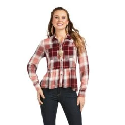 Ariat® Ladies Ford Long Sleeve Multi Color Shirt 10037239