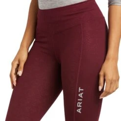 Ariat Ladies Tek Windsor Wine Embossed Compression Tights 10037440 6 Ariat Ladies Tek Windsor Wine Embossed Compression Tights 10037440 -Ariat Shoes Shop F21 WMS WEST 10037440 detail01