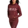 Ariat Ladies Logo TEK Windsor Wine Hoodie 10037562 -Ariat Shoes Shop F21 WMS WEST 10037562 front