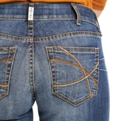 Ariat® Ladies Luciana Straight Leg Jeans 10037954 9 Ariat® Ladies Luciana Straight Leg Jeans 10037954 -Ariat Shoes Shop F21 WMS WEST 10037954 detail01