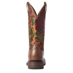 Ariat Ladies Circuit Rosa Cedar & Leopard Print Boots 10038278 -Ariat Shoes Shop F21 WMS WEST 10038278 heel