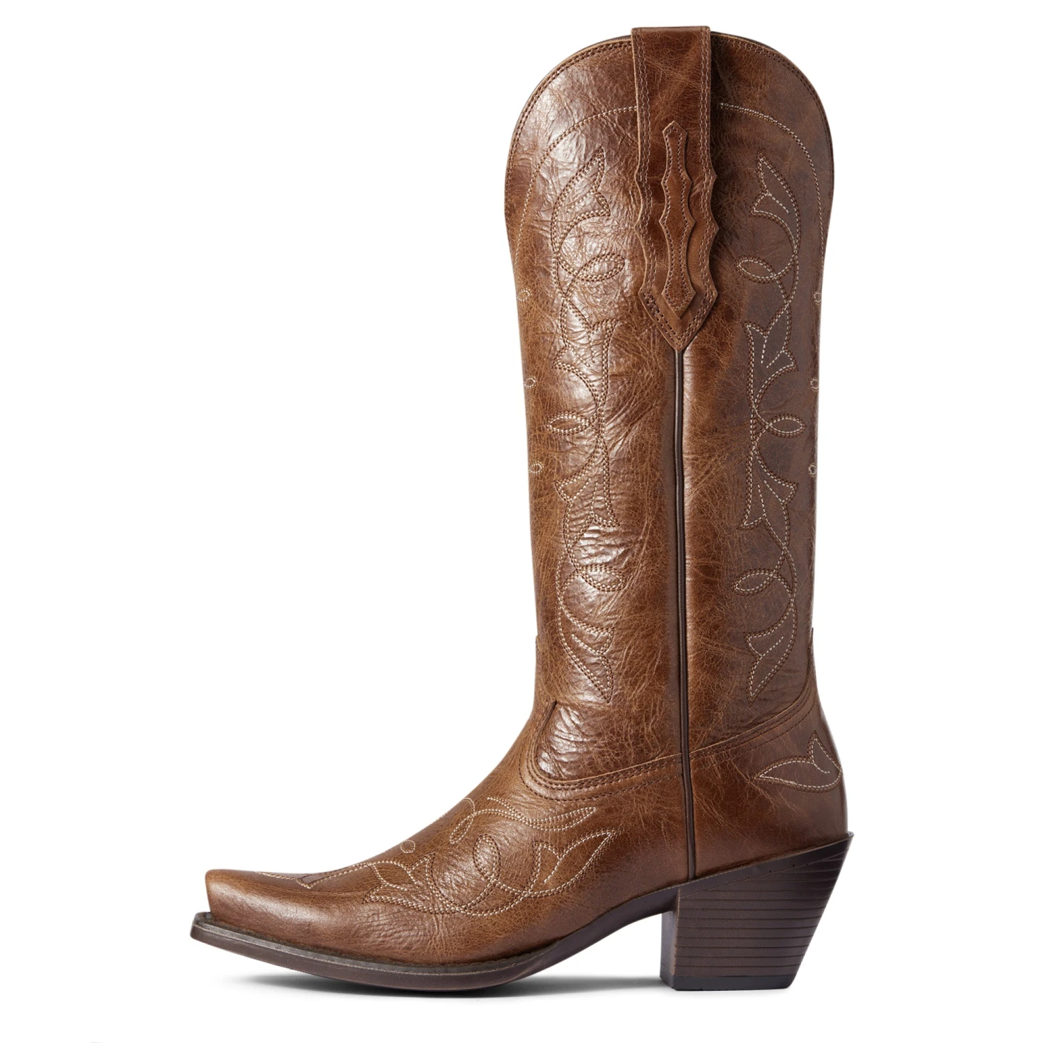 Ariat Ladies Heritage D Toe StretchFit Dark Tan Western Boots 10038313 6 Ariat Ladies Heritage D Toe StretchFit Dark Tan Western Boots 10038313 - Image 4