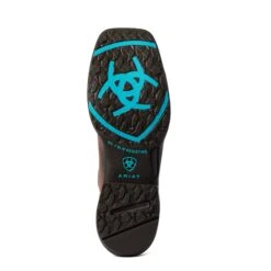 Ariat Ladies Anthem 2.0 Crackled Mahogany & Ombre Blue Boots 10038331 -Ariat Shoes Shop F21 WMS WEST 10038331 sole