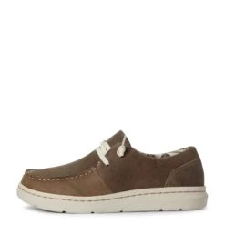 Ariat Ladies Hilo Brown Bomber Lace Up Shoes 10038484 -Ariat Shoes Shop F21 WMS WEST 10038484 side