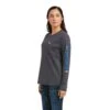 Ariat® Women's Workman Logo Grey Long Sleeve T-Shirt 10037657 -Ariat Shoes Shop F21 WMS WORK 10037657 front 1 378a24f3 60e9 440a bf00 87532093b50a
