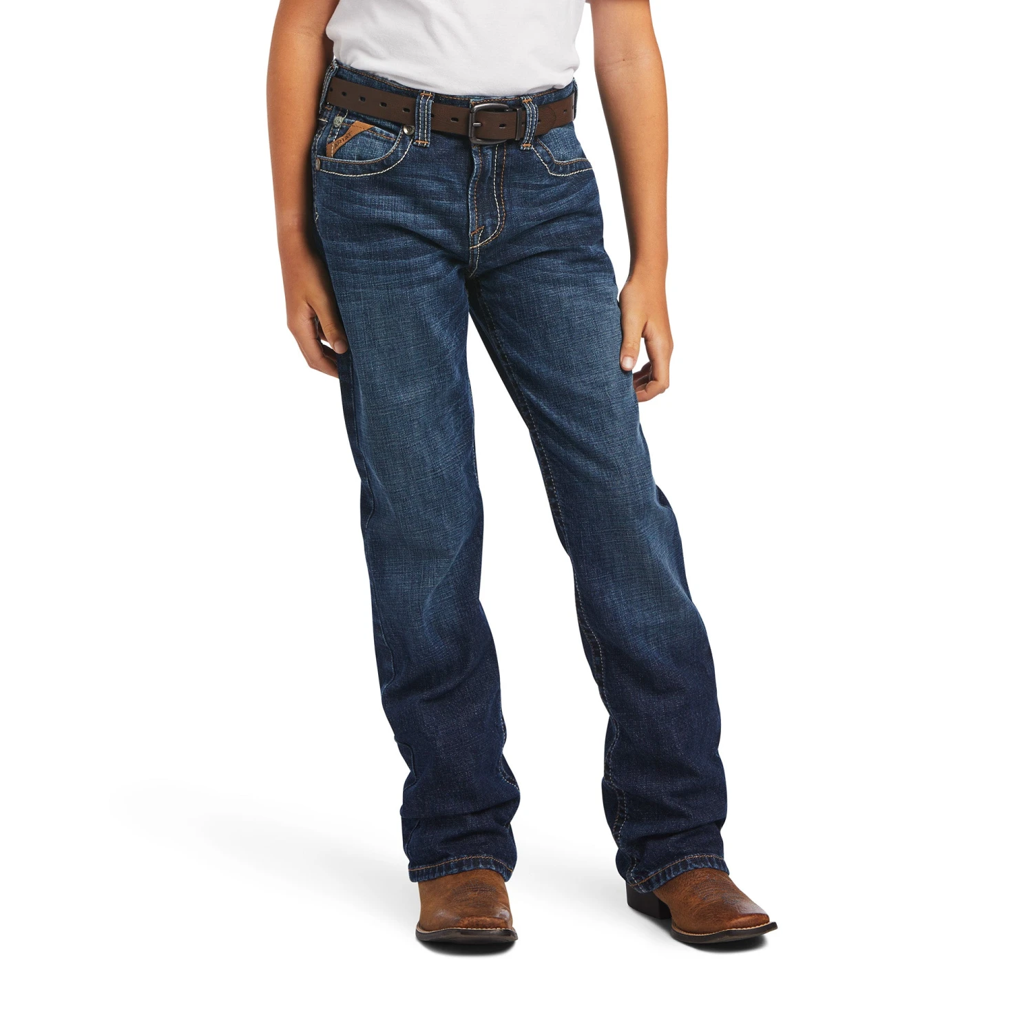 Ariat® Youth Boy's B4 Ramos Relaxed Tourismo Bootcut Jeans 10041090 4 Ariat® Youth Boy's B4 Ramos Relaxed Tourismo Bootcut Jeans 10041090 - Image 2