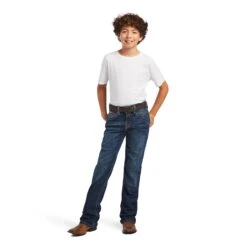 Ariat® Youth Boy's B4 Ramos Relaxed Tourismo Bootcut Jeans 10041090 13 Ariat® Youth Boy's B4 Ramos Relaxed Tourismo Bootcut Jeans 10041090 -Ariat Shoes Shop F22 BYS WEST 10041090 full