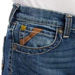 Ariat® Youth Boy's B5 Slim Bracken Nelson Straight Leg Jeans 10042202 12 Ariat® Youth Boy's B5 Slim Bracken Nelson Straight Leg Jeans 10042202 -Ariat Shoes Shop F22 BYS WEST 10042202 detail03