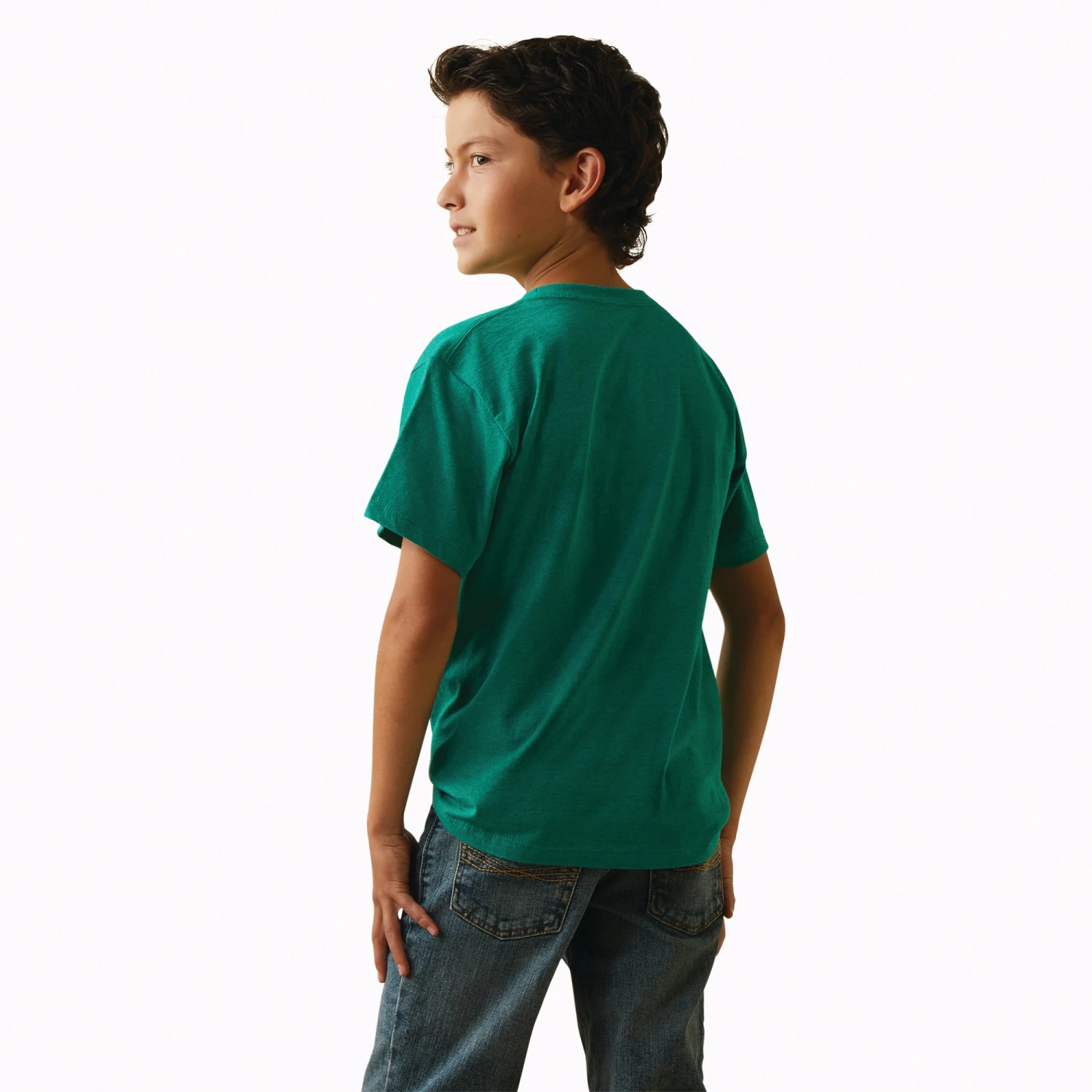 Ariat® Youth Boy's Viva Mexico Independent Green T-Shirt 10043064 4 Ariat® Youth Boy's Viva Mexico Independent Green T-Shirt 10043064 - Image 2