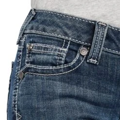 Ariat Girl's R.E.A.L™ Raquel Chill Blue Boot Cut Jeans 10041105 -Ariat Shoes Shop F22 GLS WEST 10041105 detail03