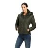 Ariat® Ladies Harmony Insulated Forest Mist Green Jacket 10041215 2 Ariat® Ladies Harmony Insulated Forest Mist Green Jacket 10041215 -Ariat Shoes Shop F22 WMS ENGL 10041215 front