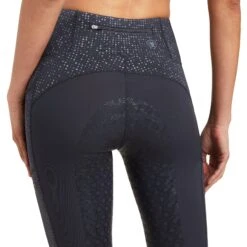 Ariat® Ladies E0S Lumina Full Seat Tight Ebony Leggings 10041313 -Ariat Shoes Shop F22 WMS ENGL 10041313 detail02