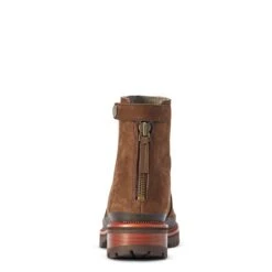 Ariat Ladies Leighton Waterproof Brown Boots 10042556 -Ariat Shoes Shop F22 WMS ENGL 10042556 heel