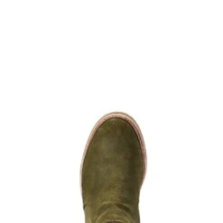 Ariat Ladies Leighton Waterproof Olive Green Boots 10042557 -Ariat Shoes Shop F22 WMS ENGL 10042557 toe