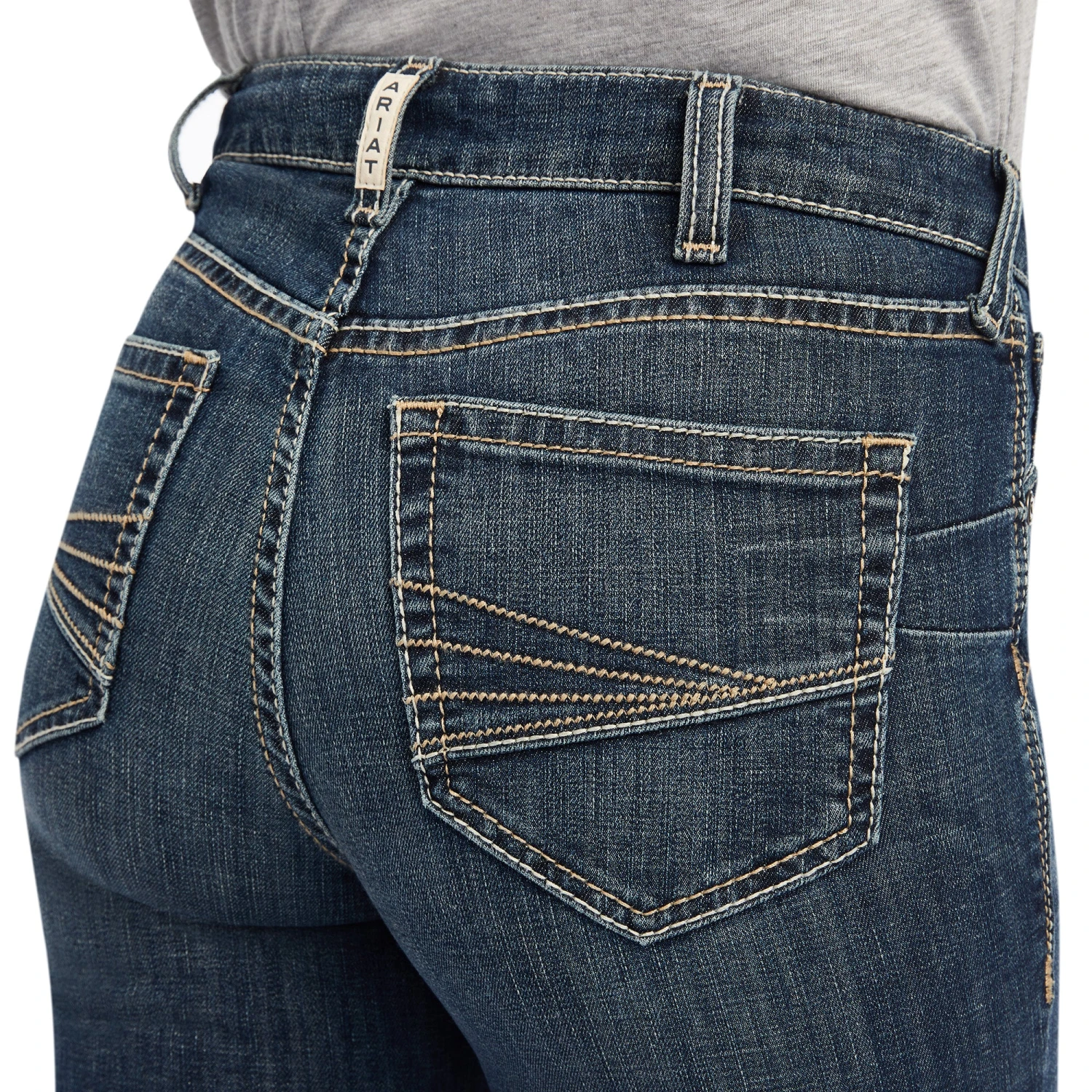 Ariat® Ladies R.E.A.L™ High Rise Zinnia Extreme Flare Jeans 10041113 5 Ariat® Ladies R.E.A.L™ High Rise Zinnia Extreme Flare Jeans 10041113 - Image 3
