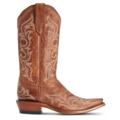 Ariat® Ladies Hazen Snip Toe Whiskey Barrel Western Boots 10042382 10 Ariat® Ladies Hazen Snip Toe Whiskey Barrel Western Boots 10042382 -Ariat Shoes Shop F22 WMS WEST 10042382 side1