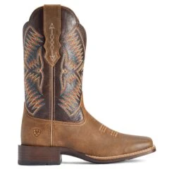 Ariat® Ladies Odessa StretchFit Brown & Burnished Pewter Boots 10042386 11 Ariat® Ladies Odessa StretchFit Brown & Burnished Pewter Boots 10042386 -Ariat Shoes Shop F22 WMS WEST 10042386 side321