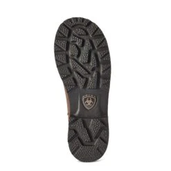 Ariat® Ladies Fatbaby® Twin Gore Tan & Leopard Ankle Boots 10042418 -Ariat Shoes Shop F22 WMS WEST 10042418 sole