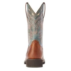 Ariat® Ladies Delilah Spiced Cider & Teal River Boots 10042420 12 Ariat® Ladies Delilah Spiced Cider & Teal River Boots 10042420 -Ariat Shoes Shop F22 WMS WEST 10042420 heel