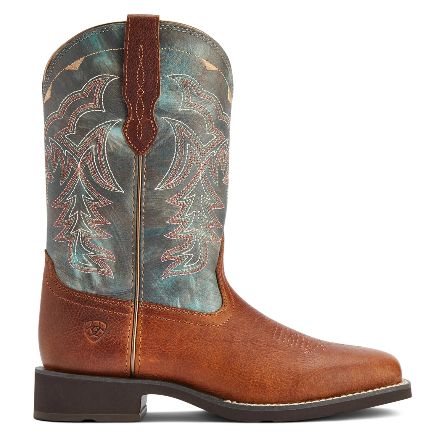 Ariat® Ladies Delilah Spiced Cider & Teal River Boots 10042420 6 Ariat® Ladies Delilah Spiced Cider & Teal River Boots 10042420 - Image 4