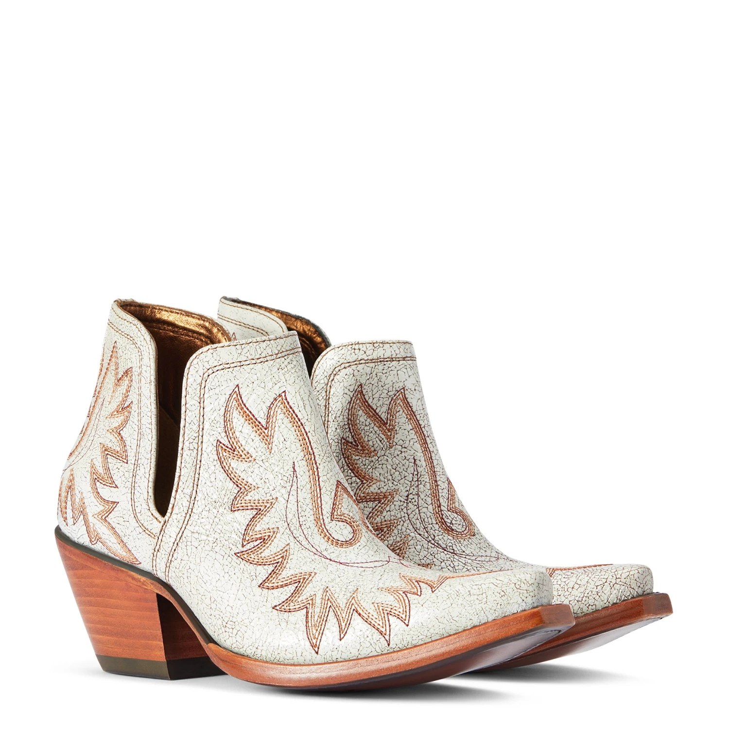 Ariat® Ladies Dixon Bright Lights White Western Booties 10042453 8 Ariat® Ladies Dixon Bright Lights White Western Booties 10042453 - Image 6