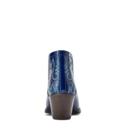 Ariat® Ladies Dixon Sin City Blue Western Booties 10042457 -Ariat Shoes Shop F22 WMS WEST 10042457 heel