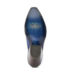 Ariat® Ladies Dixon Sin City Blue Western Booties 10042457 -Ariat Shoes Shop F22 WMS WEST 10042457 sole
