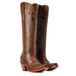 Ariat® Ladies Geneva StretchFit Rye Tall Western Boot 10042483 -Ariat Shoes Shop F22 WMS WEST 10042483 pair