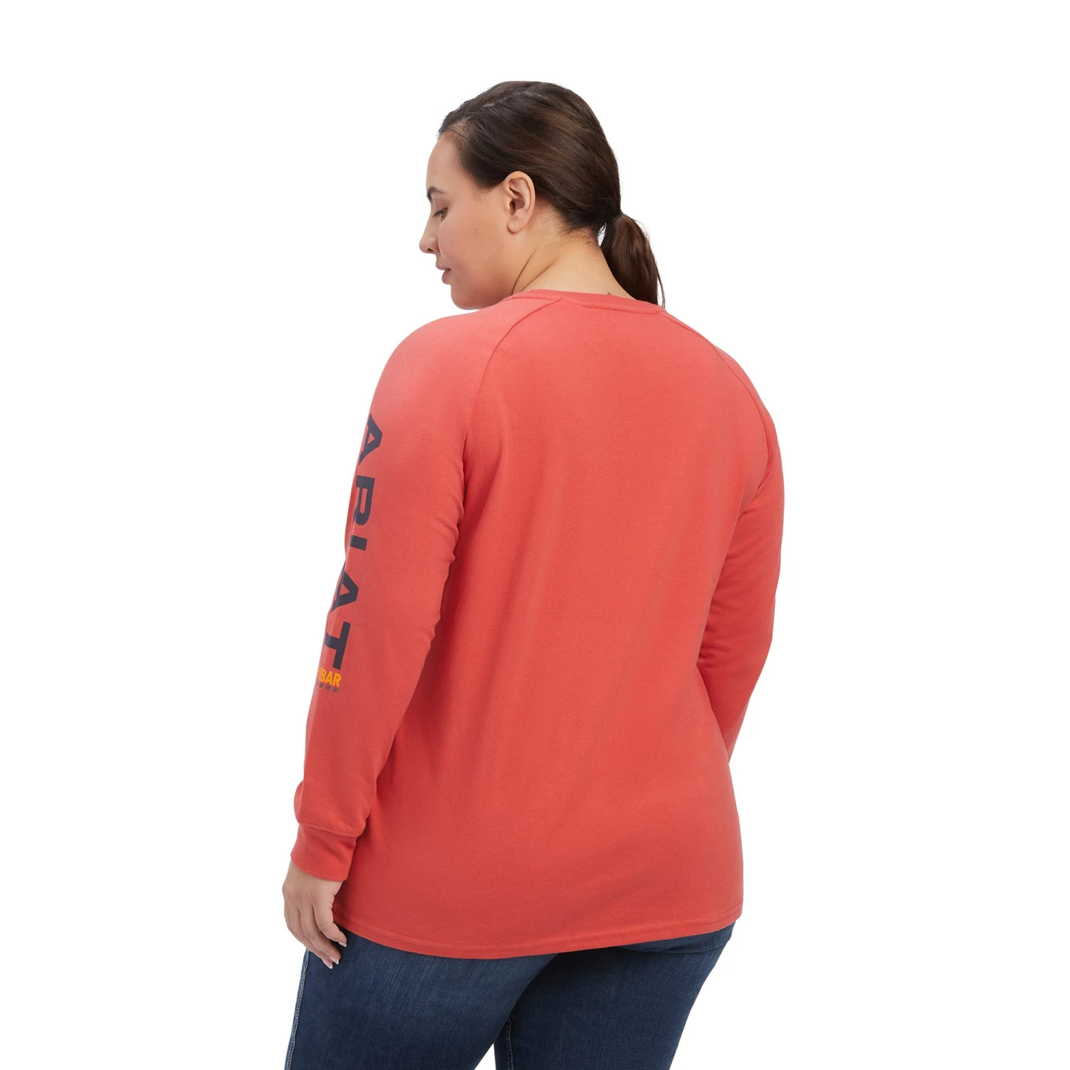 Ariat® Ladies Rebar Cotton Strong Logo Graphic T-Shirt 10041513 7 Ariat® Ladies Rebar Cotton Strong Logo Graphic T-Shirt 10041513 - Image 5