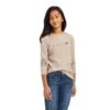 Ariat® Youth Girl's Different Color Horse Banyan Bark T-Shirt 10041251 -Ariat Shoes Shop F22 YTH ENGL 10041251 front