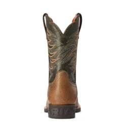 Ariat® Youth Boy's Firecatcher Distressed Brown Western Boots 10042414 -Ariat Shoes Shop F22 YTH WEST 10042414 heel
