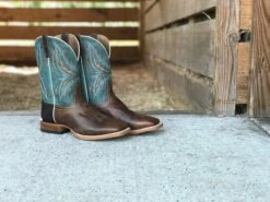 Ariat® Men's Arena Rebound Dusted Wheat & Heritage Blue Boots 10021679 -Ariat Shoes Shop IMG 2502