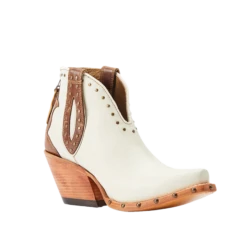 Ariat® Ladies Greeley Shades Of Grain & Blanco Booties 10044396